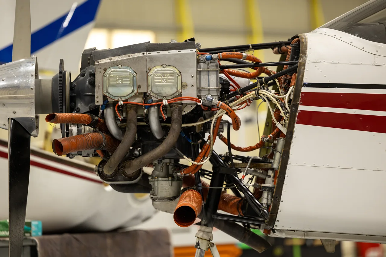 On-site aircraft engine service at Jefferson City Flying Service