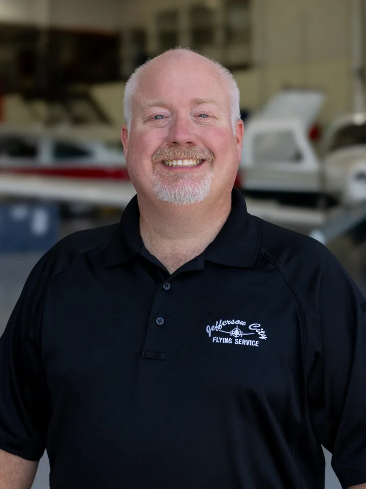 Dan Lewis, flight instructor at Jefferson City Flying Service