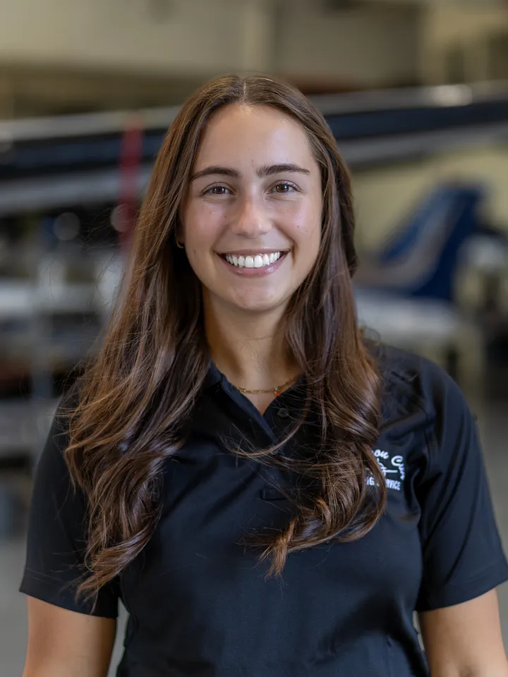 Sydney Smith, flight instructor at Jefferson City Flying Service